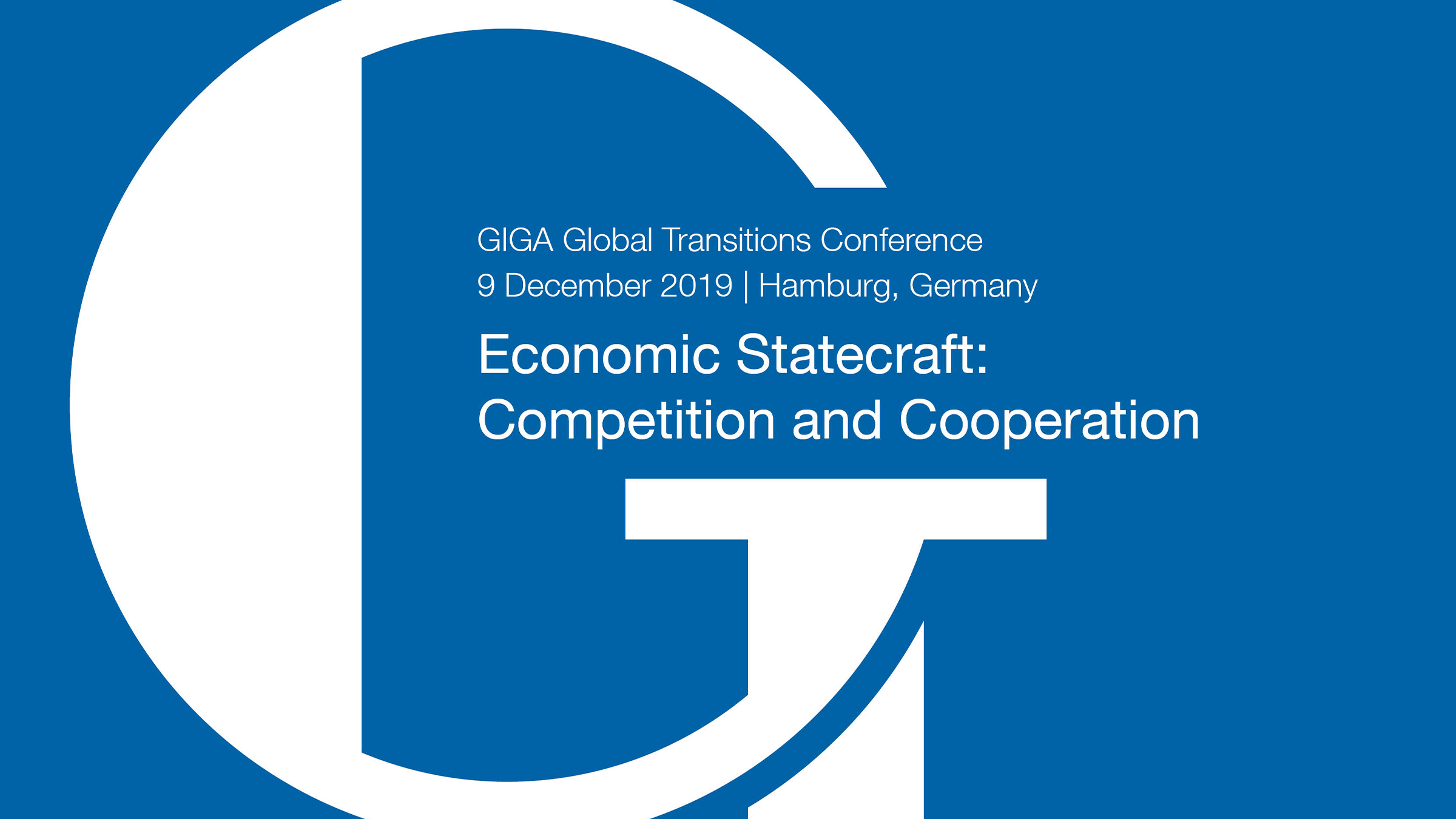 Economic Statecraft: Competition and Cooperation