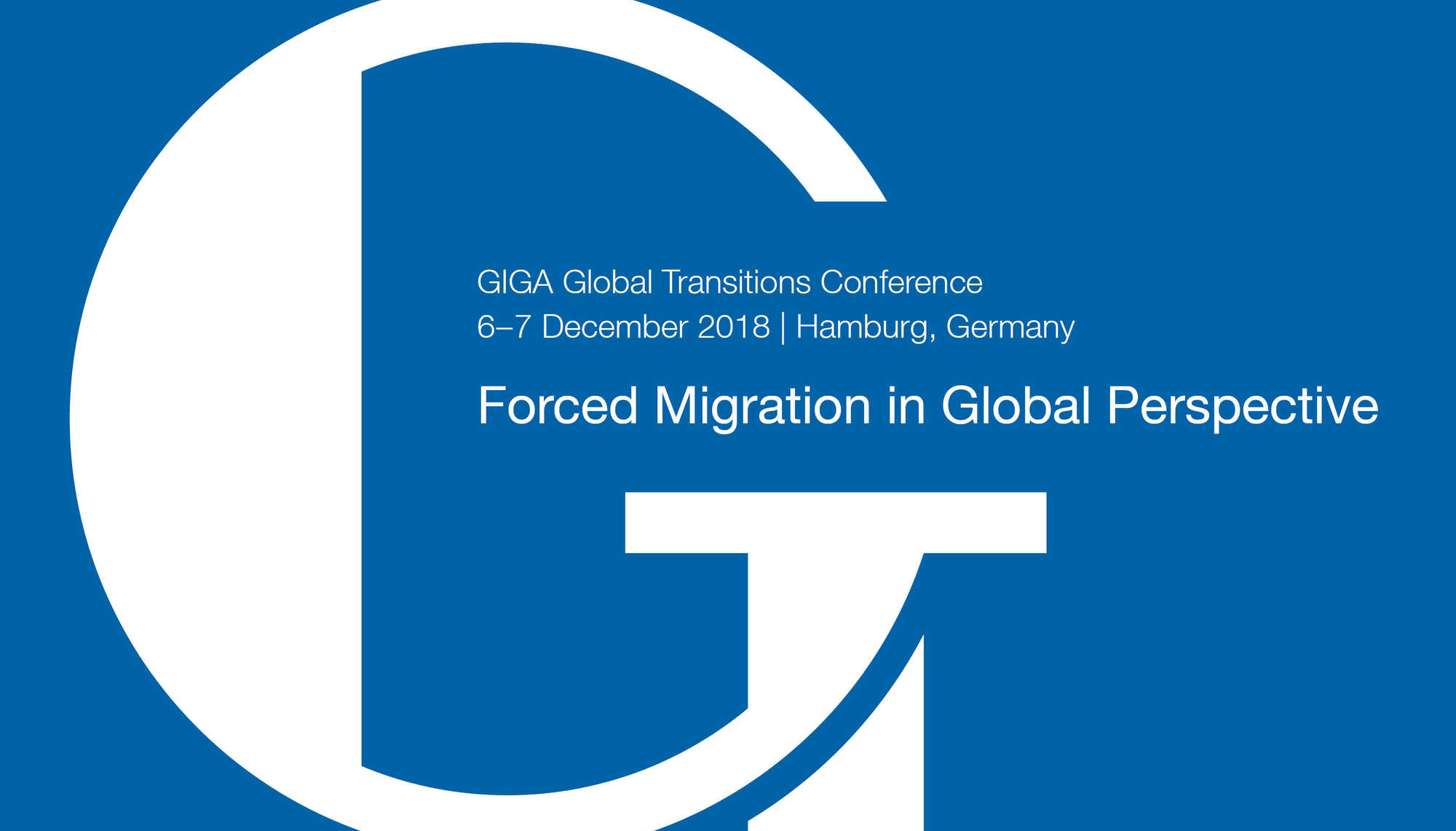 Logo of the GIGA Global Transitions Conference
