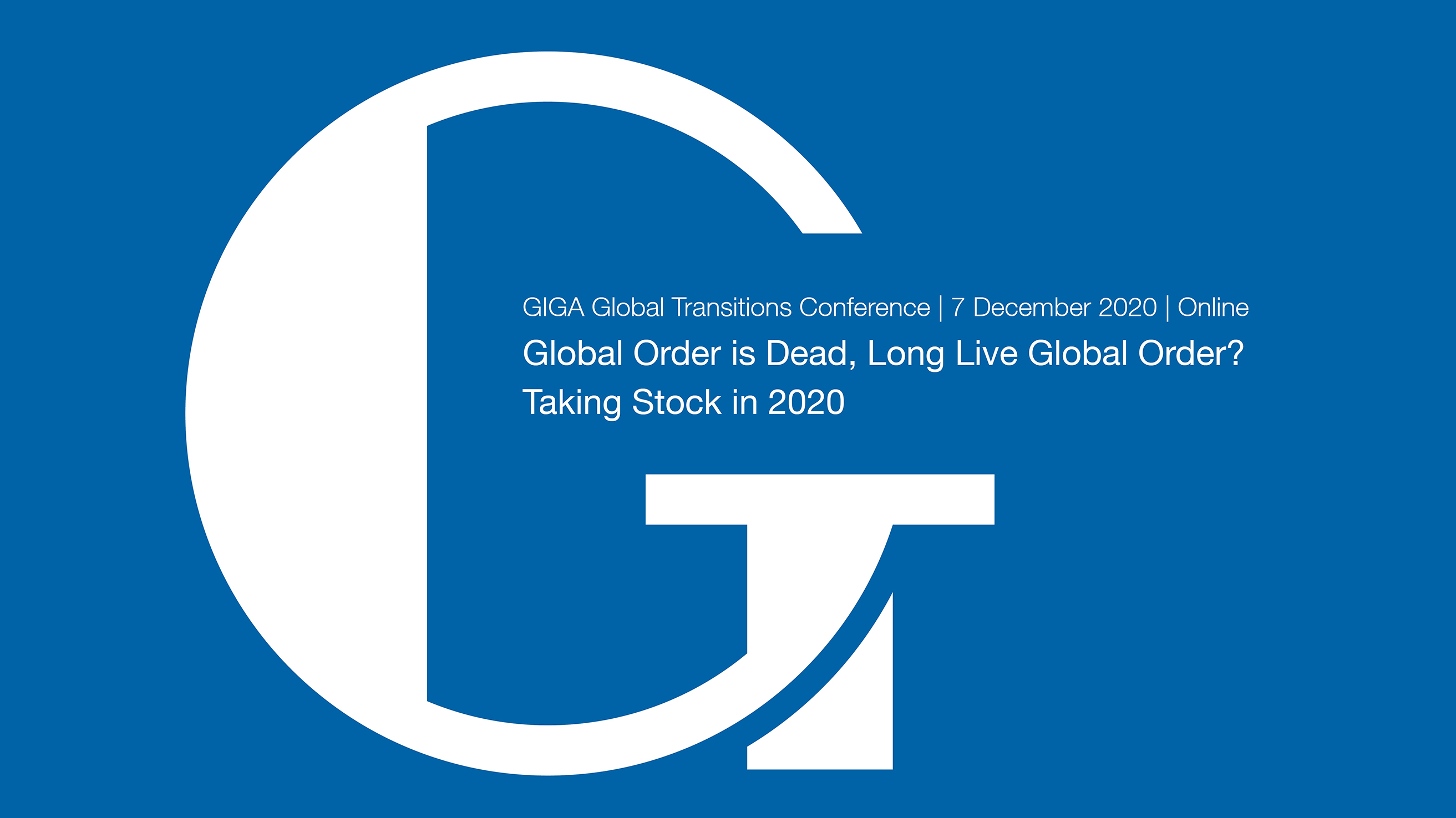 Blue and white Graphic of the GTC Conference logo